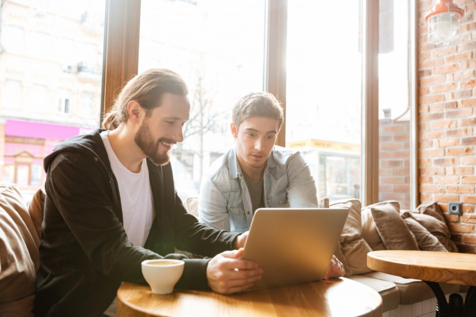 Simple and practical business tools laid out on modern workspace